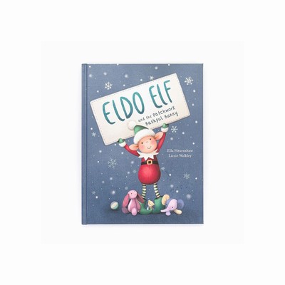Jellycat Eldo Elf and the Patchwork Bashful Bunny and Eldo Elf UK | 43682LBND